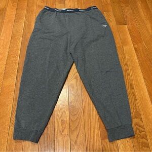 Barbour Charcoal Joggers for Men XXL